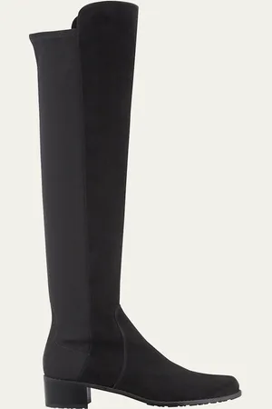 Stuart Weitzman Reserve Suede Over-the-Knee Boots
