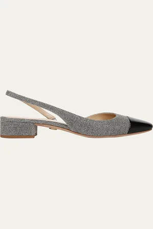 VERONICA BEARD Cecile Bicolor Slingback Ballerina Pumps