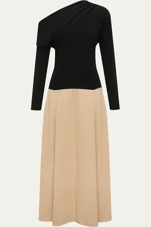 ESSE Dasha One-Shoulder Duo Dress