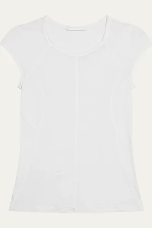 Helmut Lang Cap-Sleeve Sport Tee