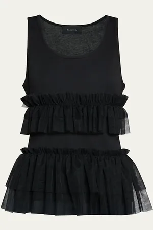 Simone Rocha Tutu Hem Tank Top