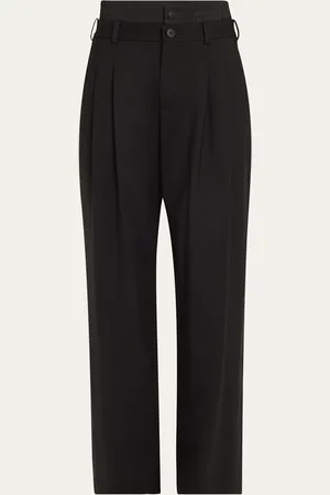MONSE Double Waistband Wool Trousers