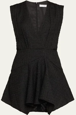 IRO Sebastia Sleeveless Bouclé Mini Dress