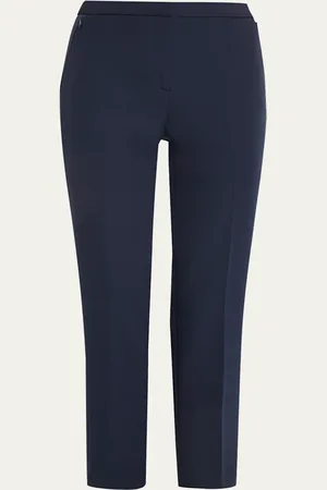 Kobi Halperin Alexi Cropped Straight-Leg Twill Pants