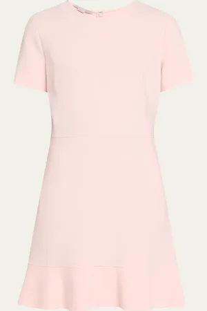 Stella McCartney Iconic Mini Dress with Flounce Hem
