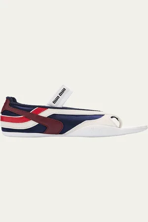 Miu Miu Colorblock Tech Thong Sneakers