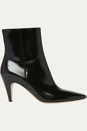 Gianvito Rossi Amelia Patent Leather Booties
