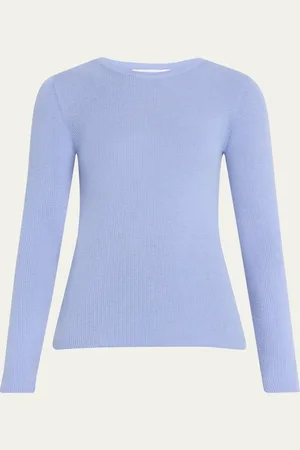 Michael Kors Hutton Ribbed Cashmere Pullover