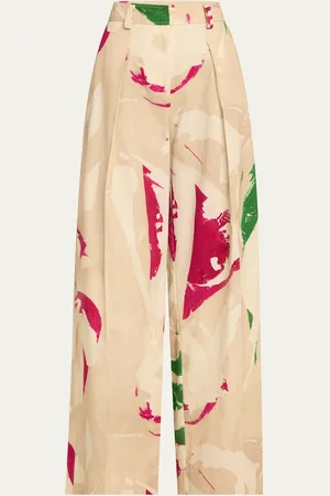 ULLA JOHNSON UJ x Lee Krasner Mitchell Wide-Leg Pants