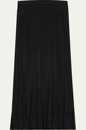 ULLA JOHNSON Giselle Ribbed Skirt