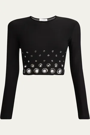 Paco rabanne Grommet Crop Top