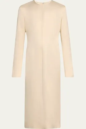 Totême Lean Satin Midi Dress