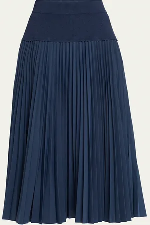 Simkhai Stella Pleated Combo Skirt