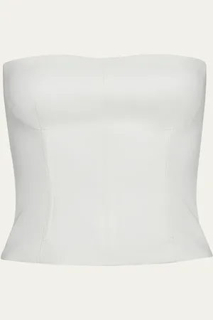 TWP Jillian Strapless Bustier Top
