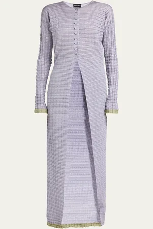 Giorgio Armani Textured Tipped Cardigan