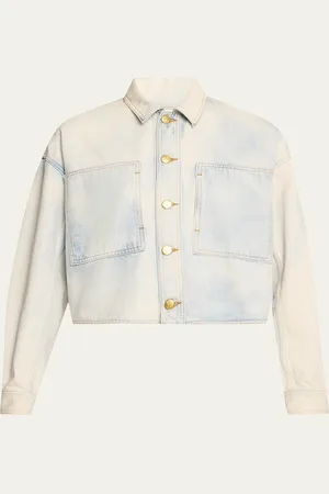 ULLA JOHNSON The Bobbi Denim Shirt Jacket