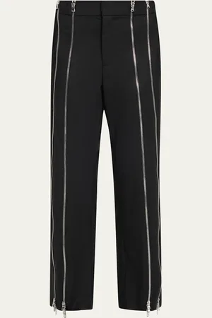 MONSE Zippered Tailored Wool Trousers