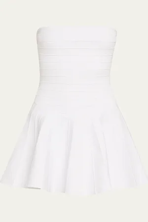 Retrofete Persephonie Strapless Knit Mini Dress