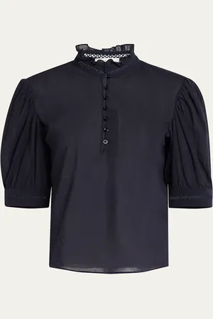 Frame The Ruffle Collar Top