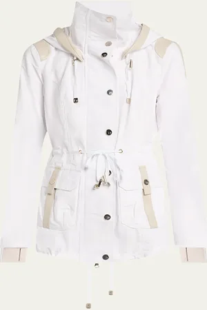 Blanc Noir Regina Hooded Anorak Jacket