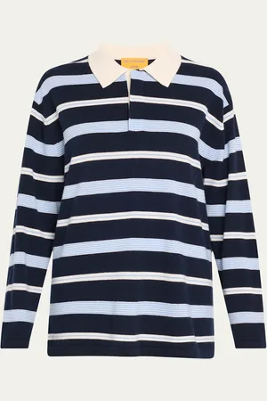 Guest In Residence Striped Rugby Shirt