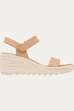 sorel Cameron Suede Grip Espadrille Sandals