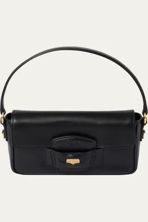 Miu Miu Penny Flap Leather Shoulder Bag