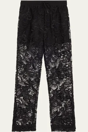 3.1 Phillip Lim Embroidered Lace Drawstring Pants