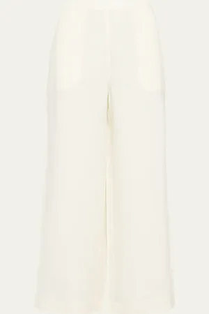ERES Select Linen Wide-Leg Pants