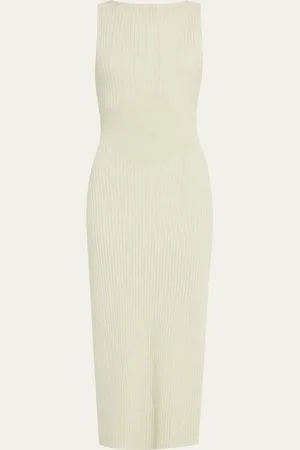 Anna Quan Dakota Sleeveless Rib Midi Dress