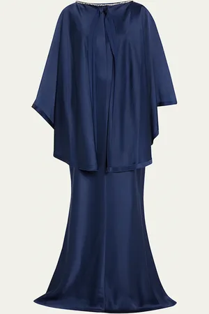 Jason Wu Crystal Cape Dress