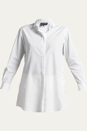 Giorgio Armani Poplin Tunic Shirt