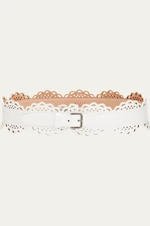 Alaïa Thin Openwork Corset Belt