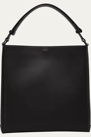 Plan C Shopper Leather Tote Bag