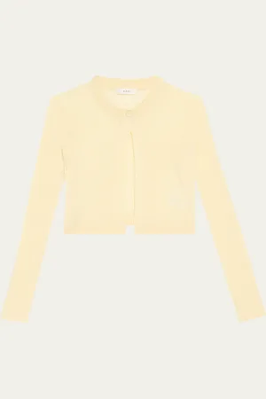 A.L.C. Chloe Single-Button Crop Cardgian