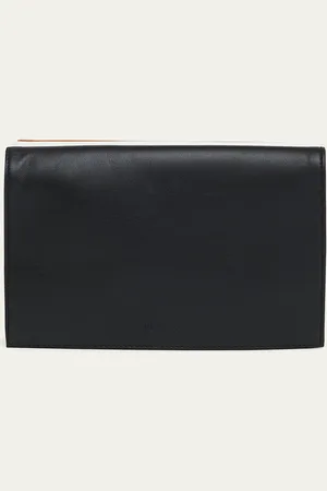 Plan C Trio Flap Leather Shoulder Bag
