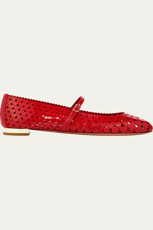 Aquazzura Amourose Mary Jane Ballerina Flats