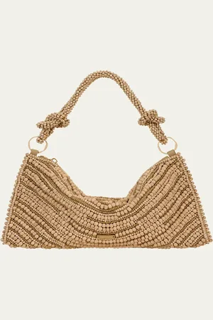 Cult Gaia Hera Nano Beaded Shoulder Bag