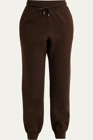 Loro Piana Rassa Pecora Nera Fleece Jogger Pants