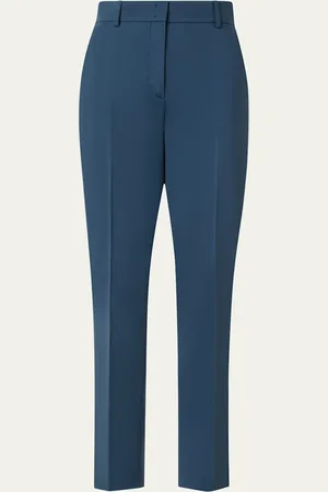 AKRIS Feryn Tapered-Leg Ankle Pants