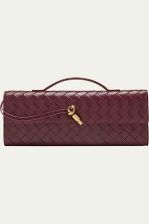 Bottega Veneta Long Andiamo Clutch Bag with Handle