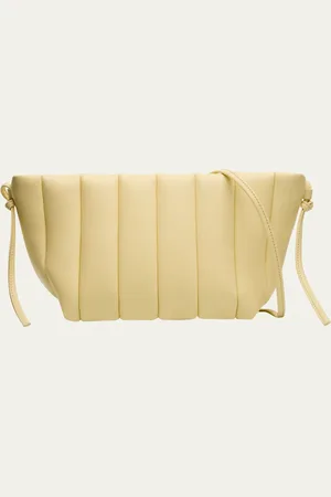 Maeden Boulevard Padded Leather Crossbody Bag