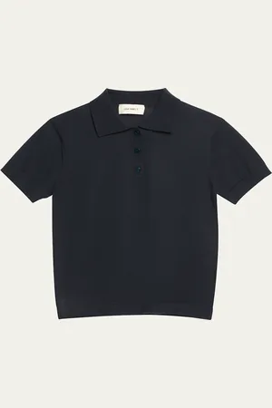 Lisa Yang Nai Cashmere Polo Top