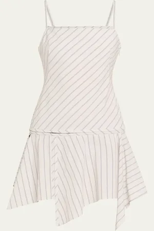 Jane Wade Stripe Hooks Mini Dress