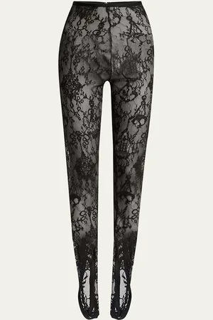 Givenchy Lace Stirrup Leggings