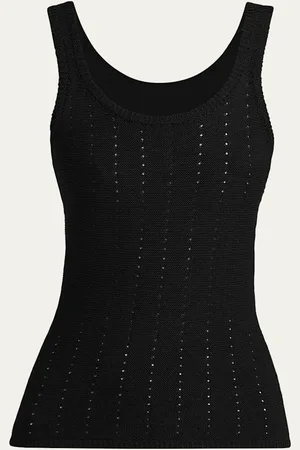 Etro Punched Pattern Tank Top