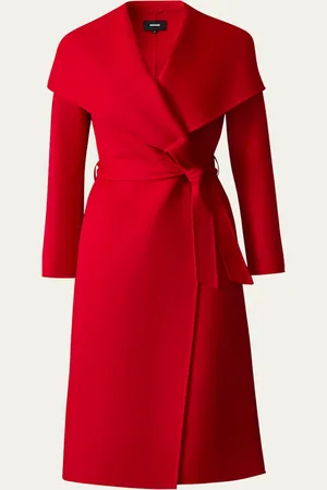 Mackage Mai Wool Belted Wrap Coat