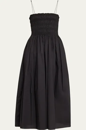 MATTEAU Shirred Bodice Maxi Dress