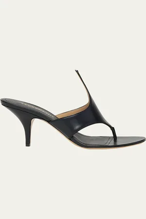 Salvatore Ferragamo Lyrai Leather Sandals