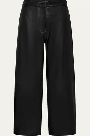 St Agni Leather Balloon Pants